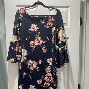 Comfortable Floral Dress